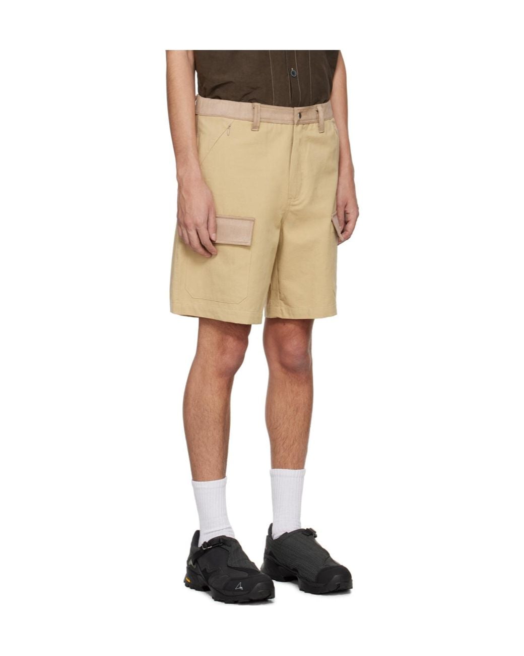 RANRA Natural Stubbur Shorts for men