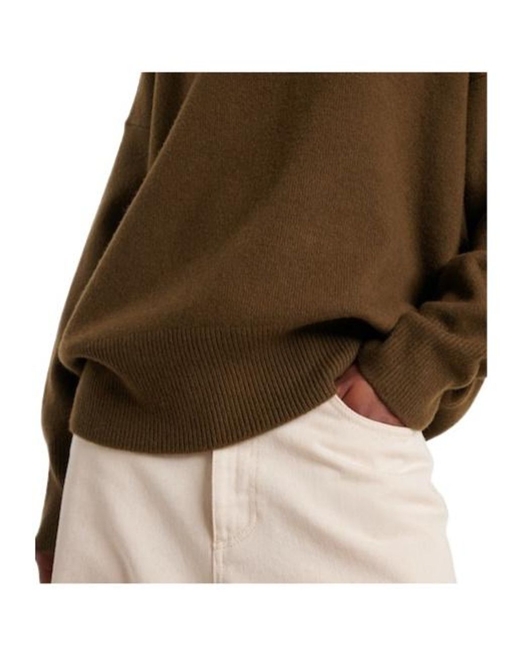 Rohe Brown Wool Turtleneck Sweater