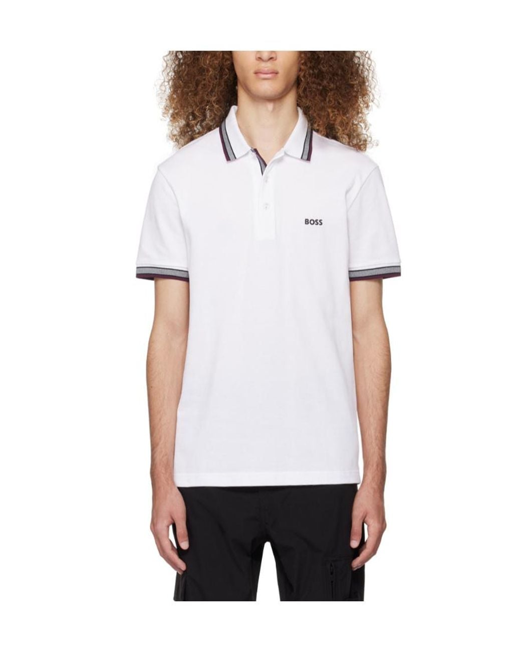 Boss Green Boss Logo Embroidered Short-Sleeved Polo Shirt for men