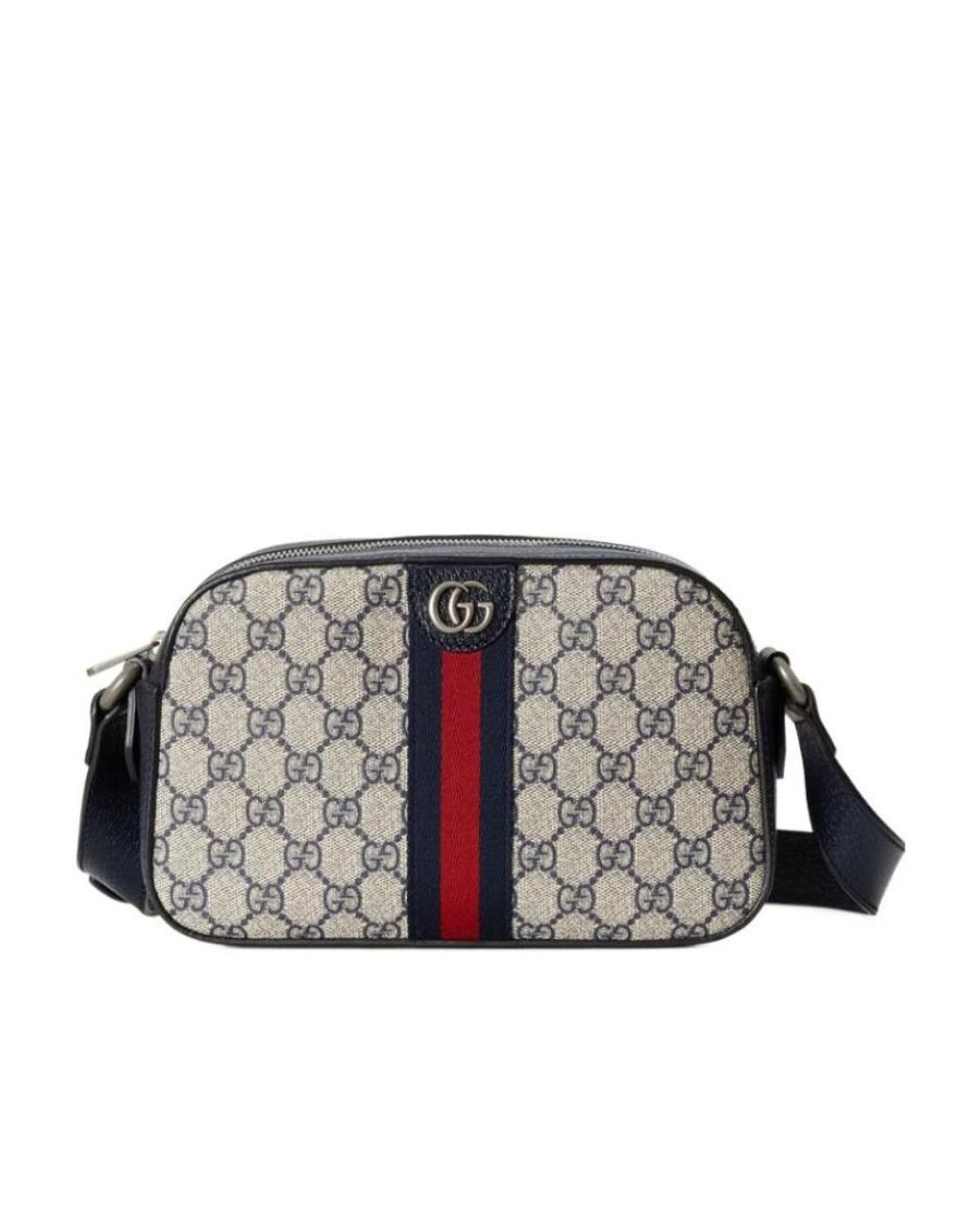 Gucci Black Ophidia Gg Monogram Shoulder Bag for men