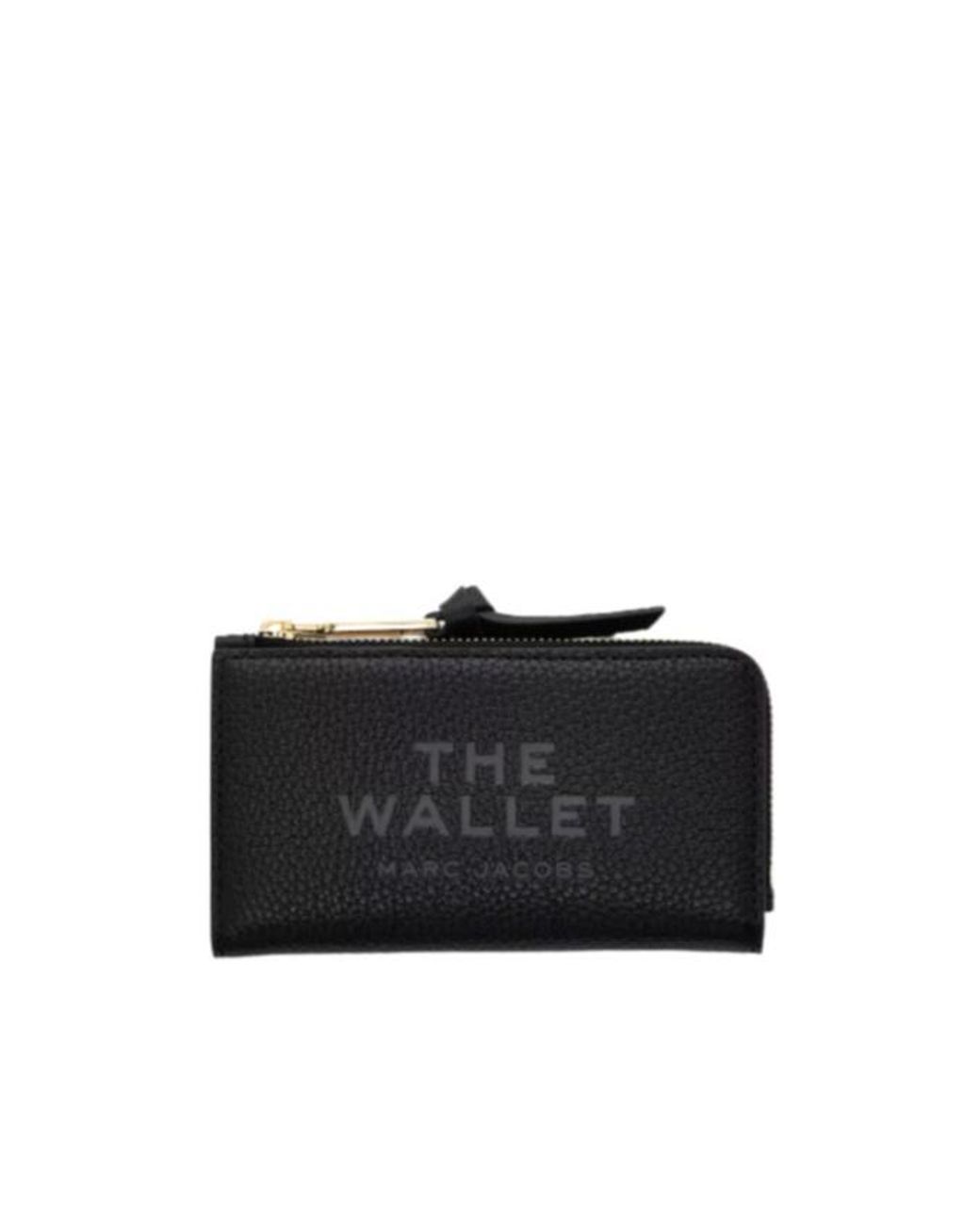 Marc Jacobs Black The Wallet Zip Around Wallet