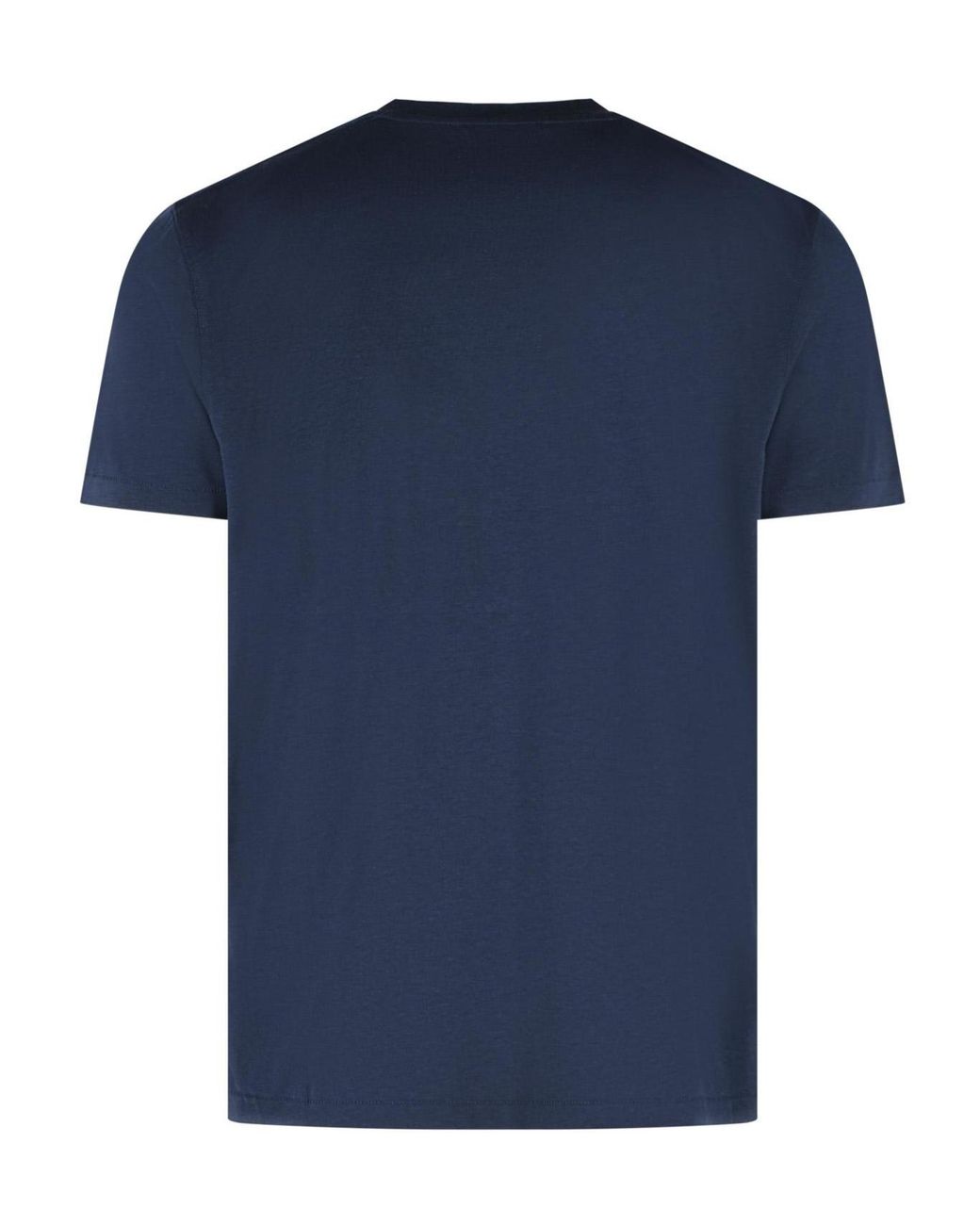 Tom Ford Blue Short Sleeve Crewneck T-Shirt for men