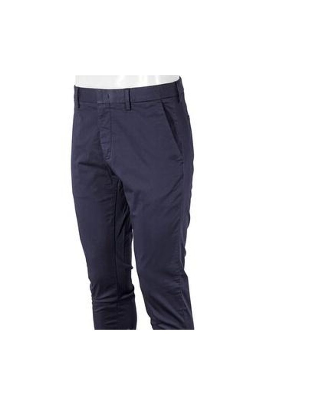 Zegna Blue Logo Details Casual Pants for men