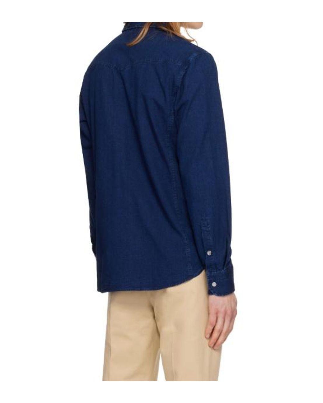 Tom Ford Blue Logo T-Shirt for men