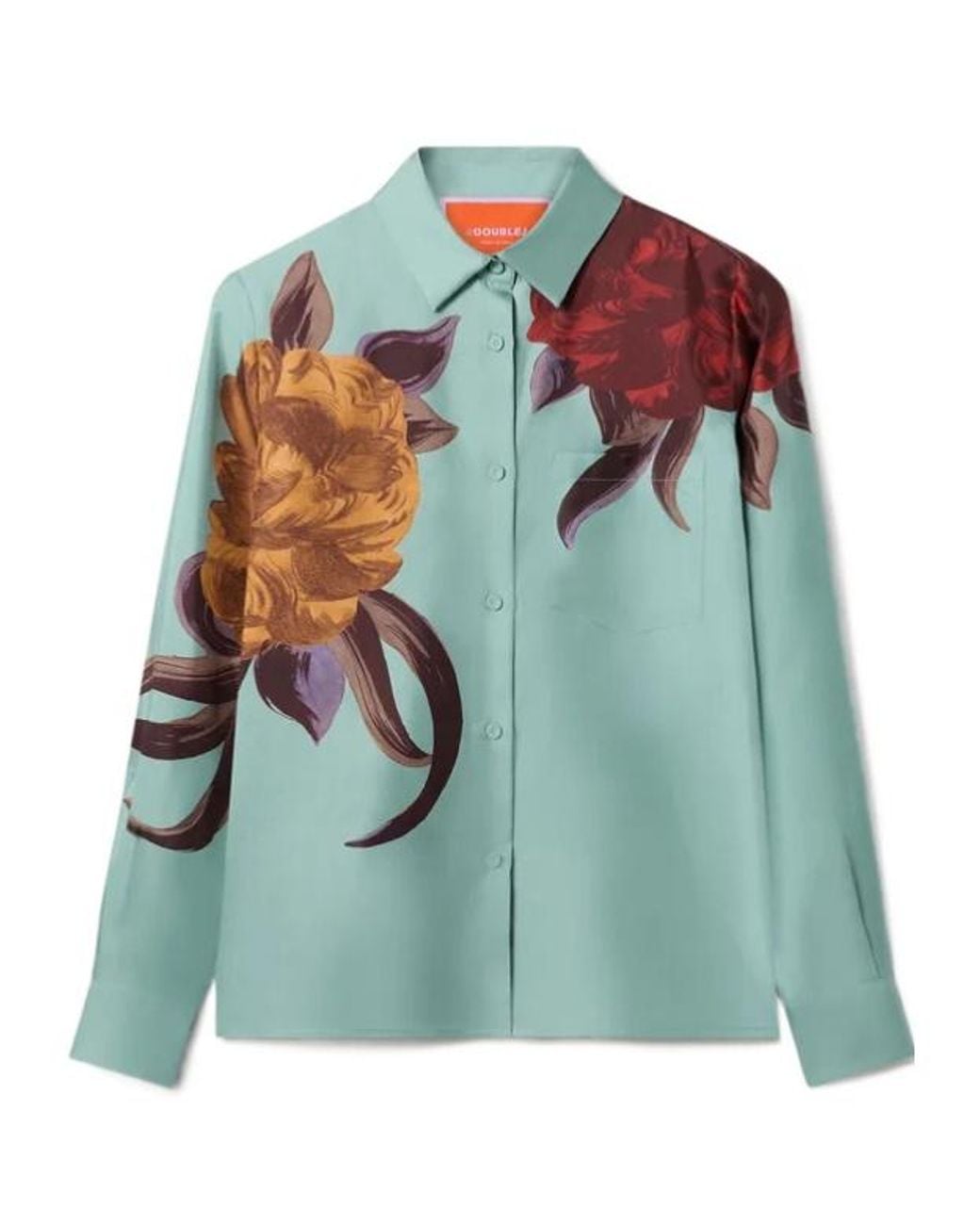 LaDoubleJ Green La Doublej Boy Placement Print Shirt