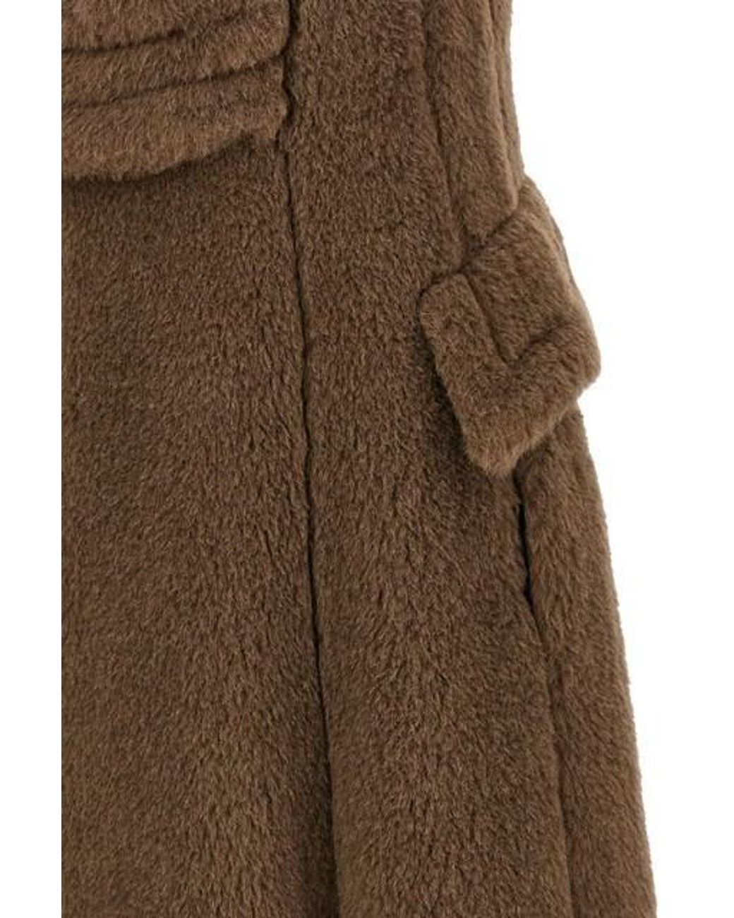 Max Mara Brown Boario 1234 Double-Breasted Coat