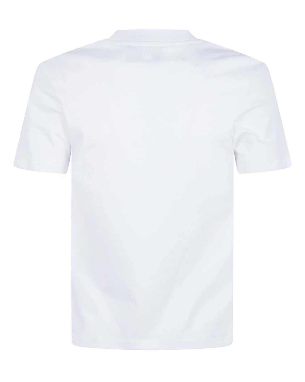 AMI White Ami Ami De Coeur Quota T-Shirt