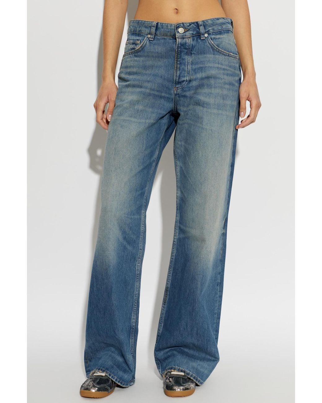 AllSaints Blue Lou Bootcut Jeans