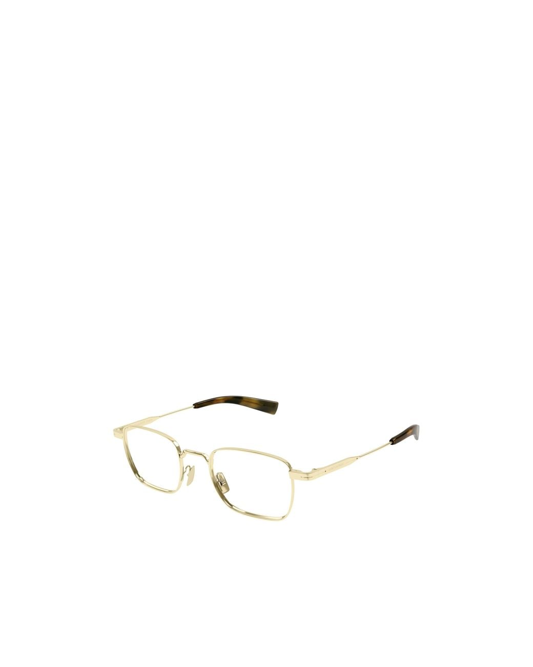 Saint Laurent White Eyewear Sl 729 Rectangular Glasses And Frames for men