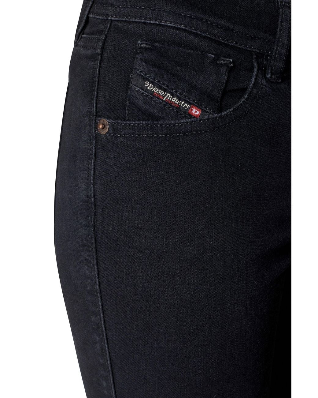 DIESEL Blue Slandy Low-Rise Jeans