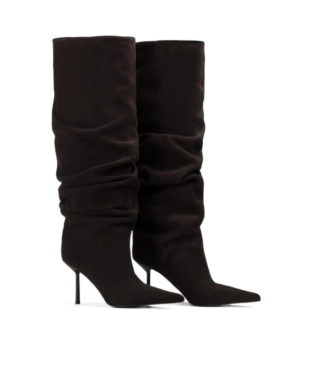 Le Silla Black Bella Slouchy Stiletto Boots