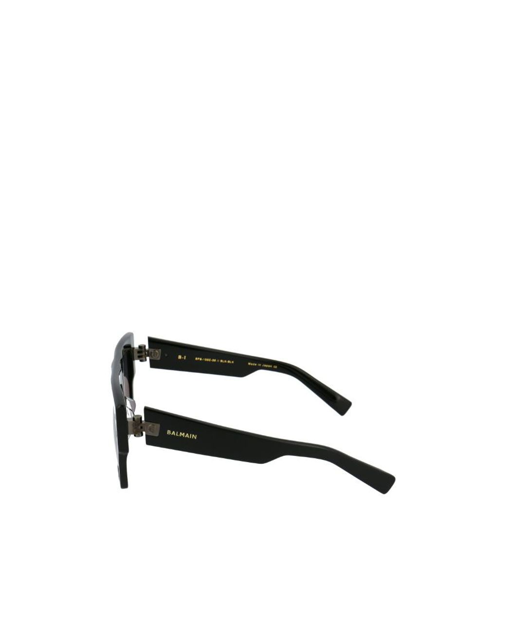 Balmain Black Logo Sunglasses for men