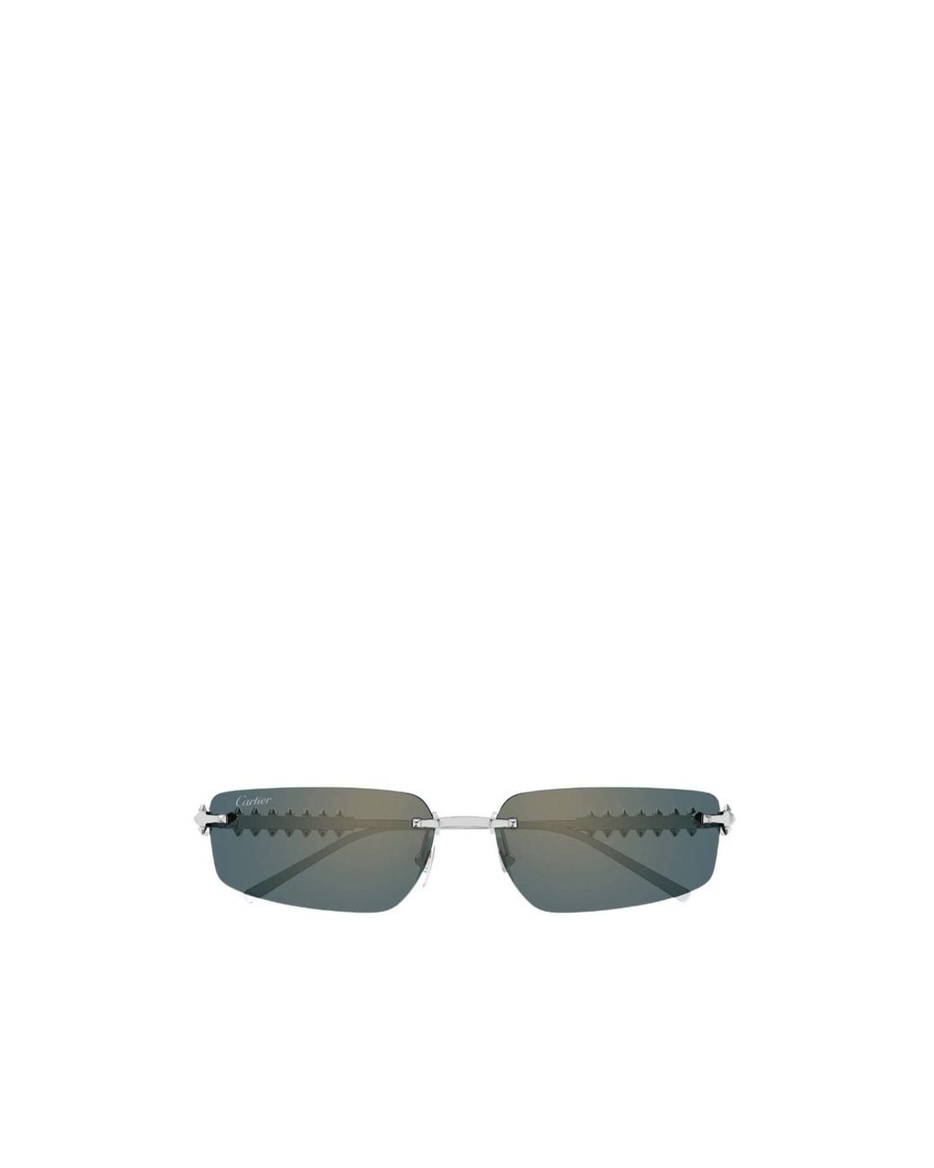 Cartier Multicolor Rectangle-Frame Sunglasses for men