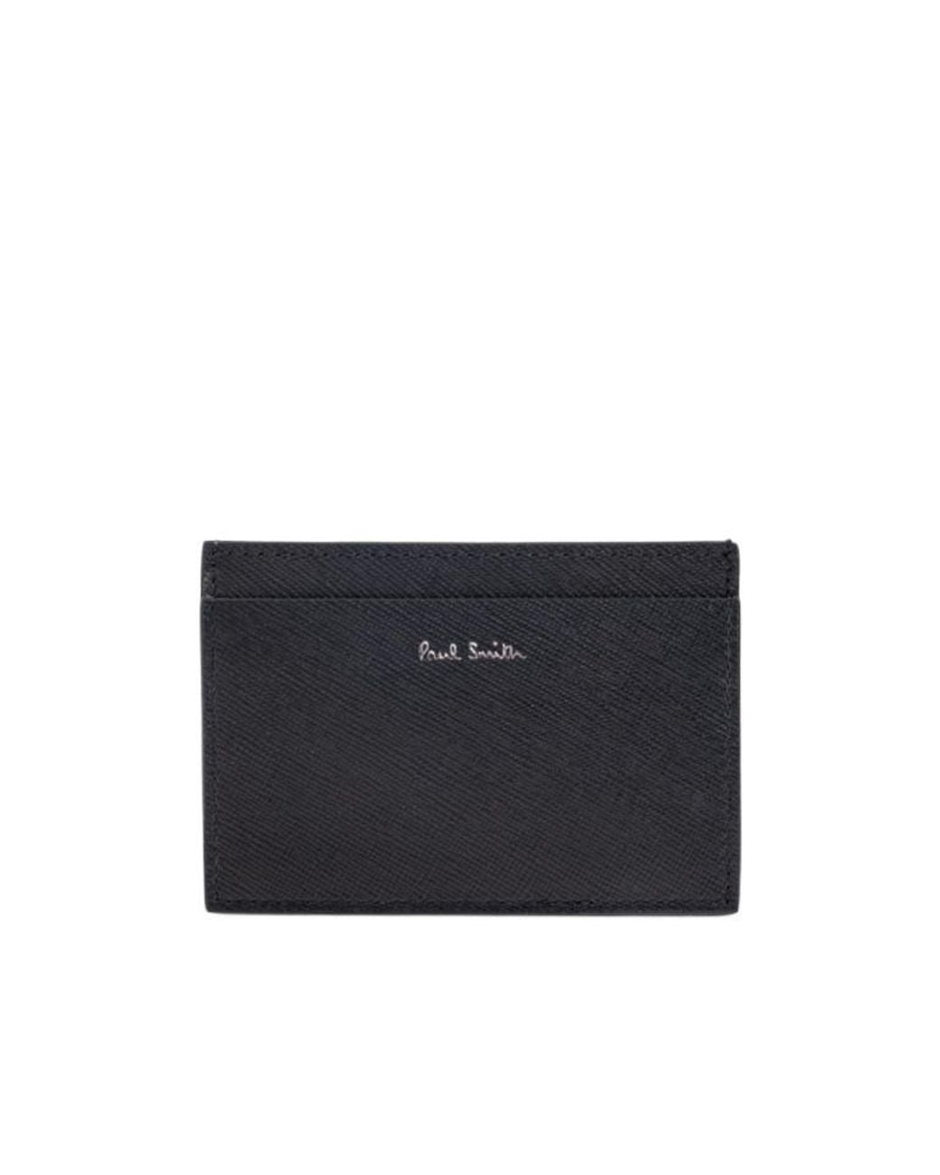 Paul Smith Blue Car Printed Cardholder for men