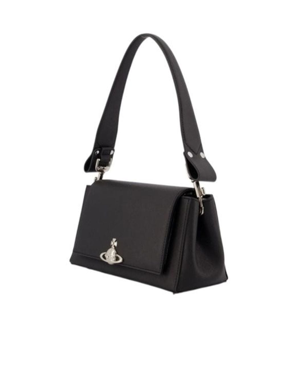 Vivienne Westwood Black Hazel Chain Shoulder Bag