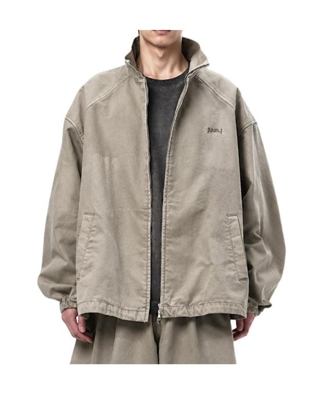 Juun.J Gray Long-Sleeve Jacket for men