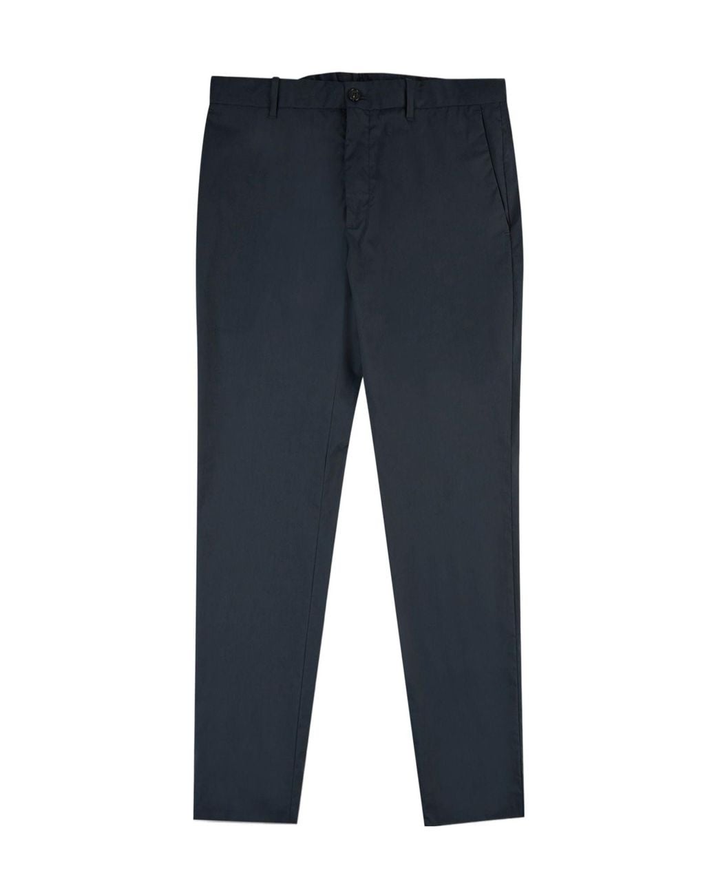 Incotex Blue Slim Fit Stretch Zipper Closure Pants for men