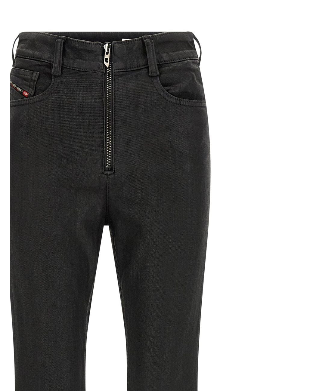 DIESEL Black 1973 D-Partt High-Waist Bootcut Jeans