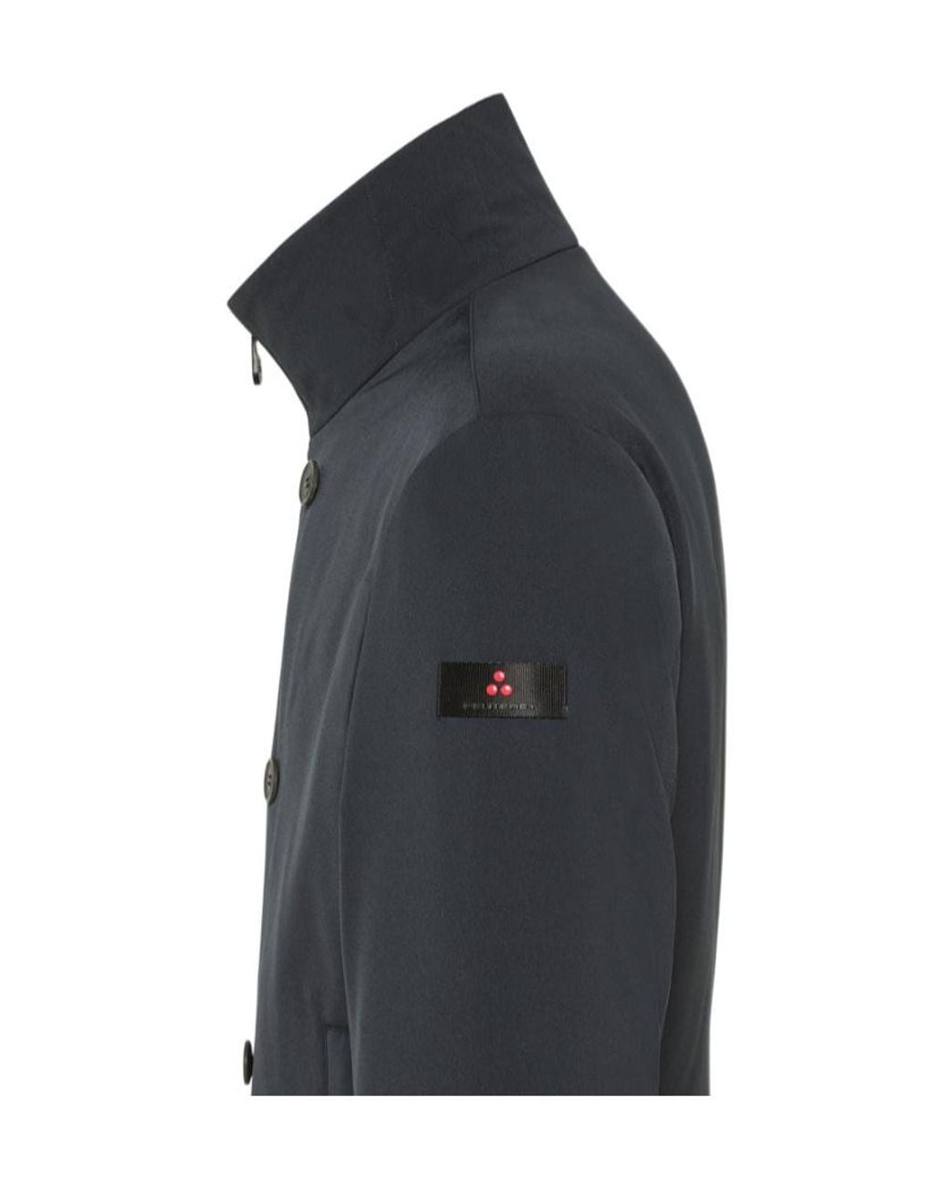 Peuterey Black Militao Double-Breasted Jacket for men
