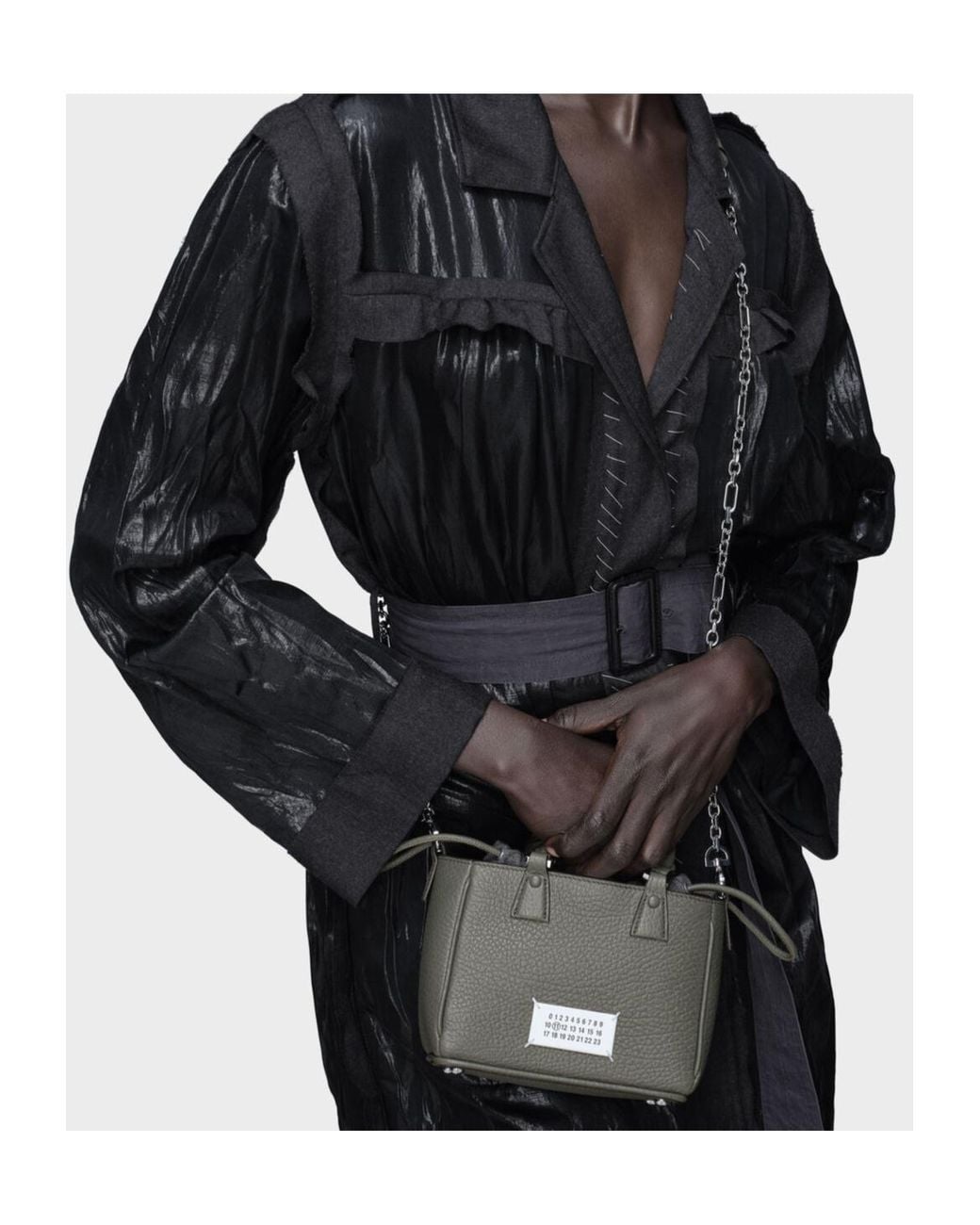 Maison Margiela Gray 5Ac Crossbody Bag Tote Bag