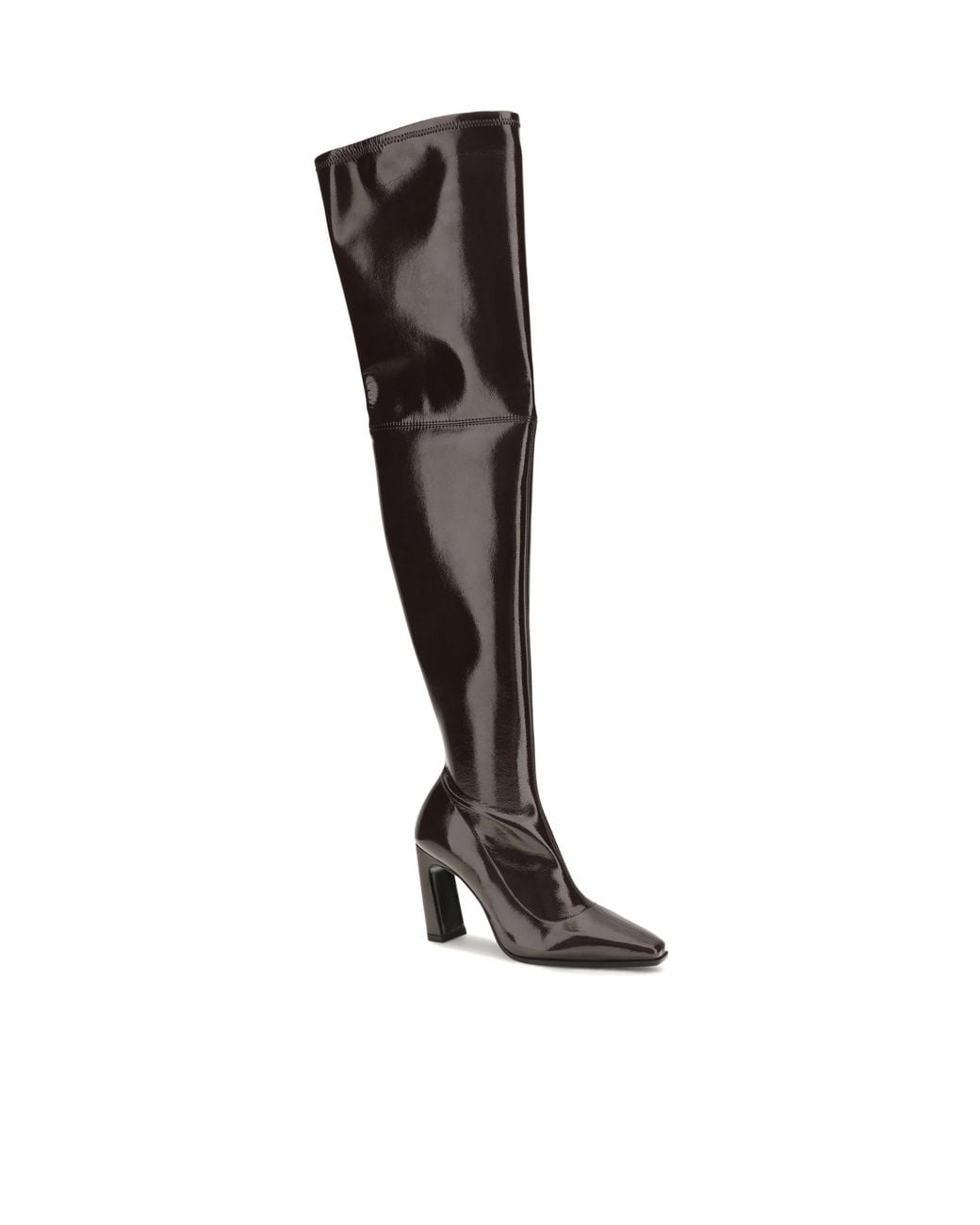 Stuart Weitzman Black High-Heeled Tall Boots