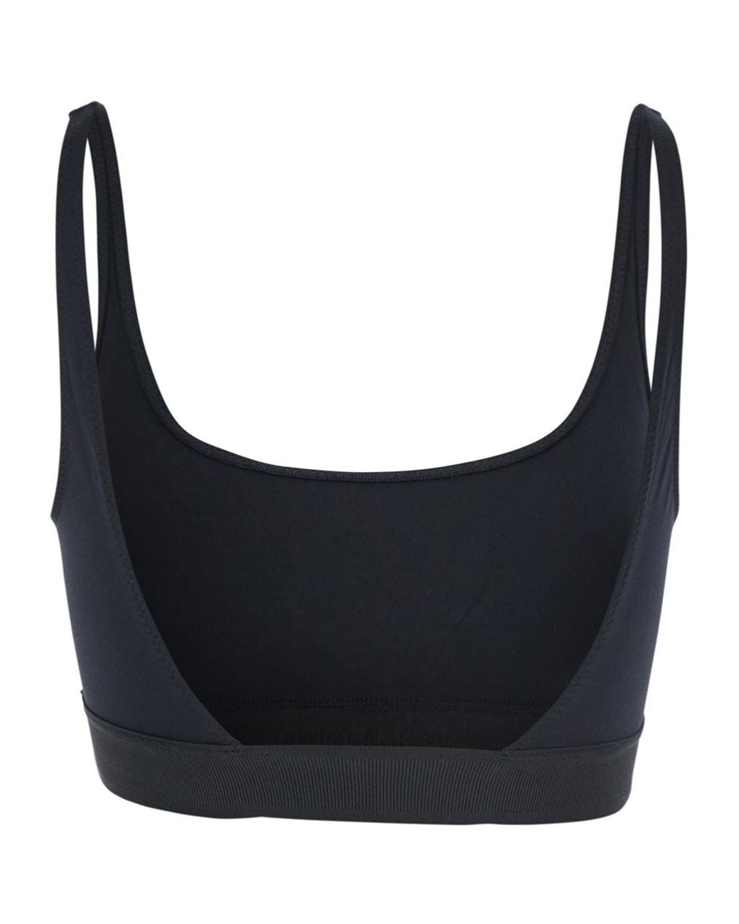 Tom Ford Blue Logo Underband Bralette Bra