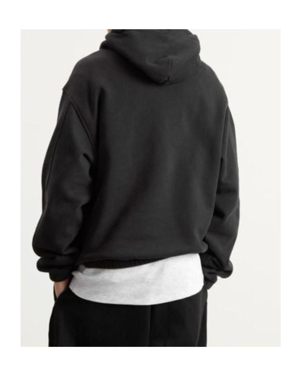 Roa Black Long-Sleeved Sweatshirt for men