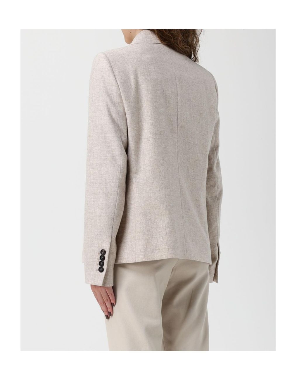 Brunello Cucinelli White Jacket