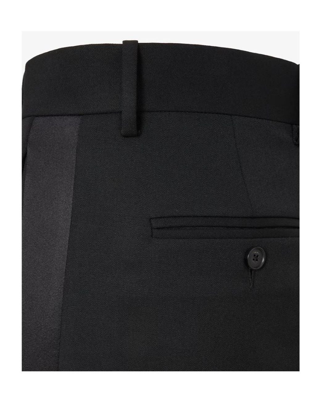 Fendi Blue Grain De Poudre Trousers for men