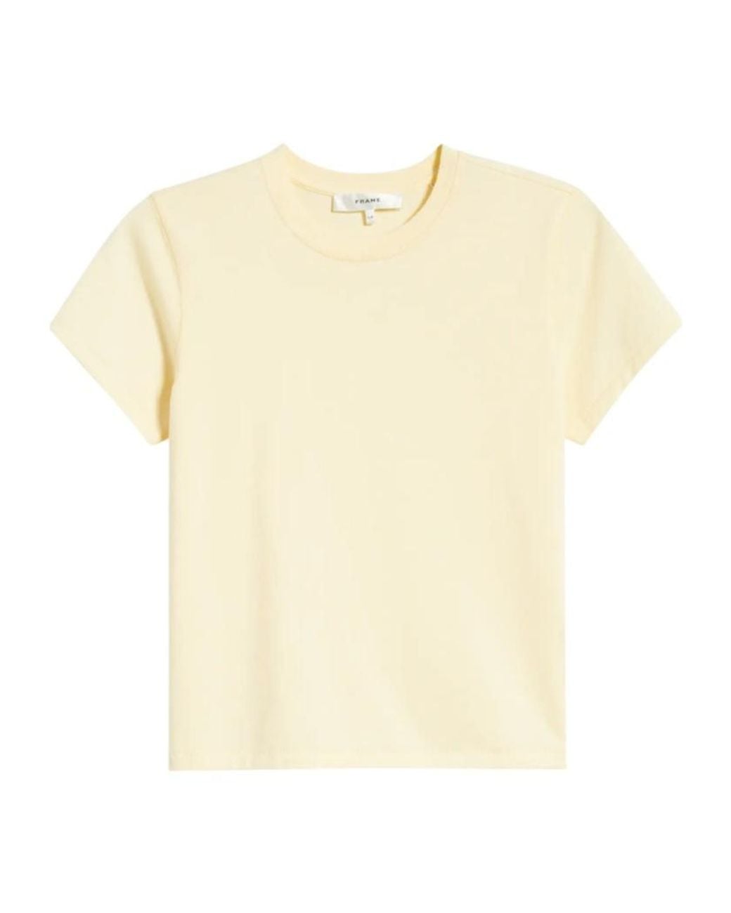 FRAME Natural Short-Sleeve T-Shirt