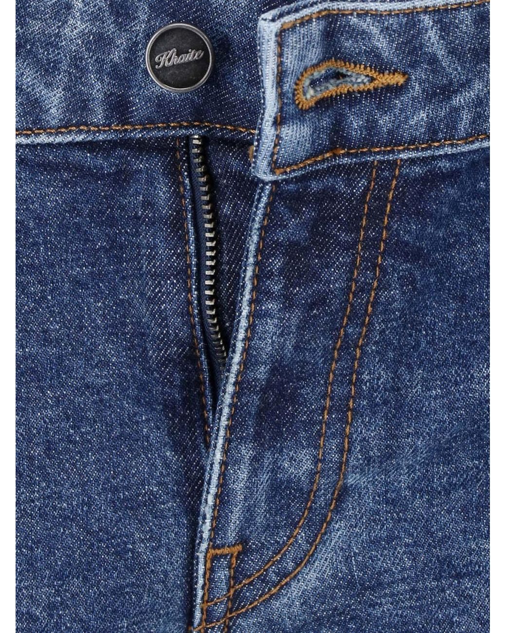 Khaite Blue Bell-Bottoms