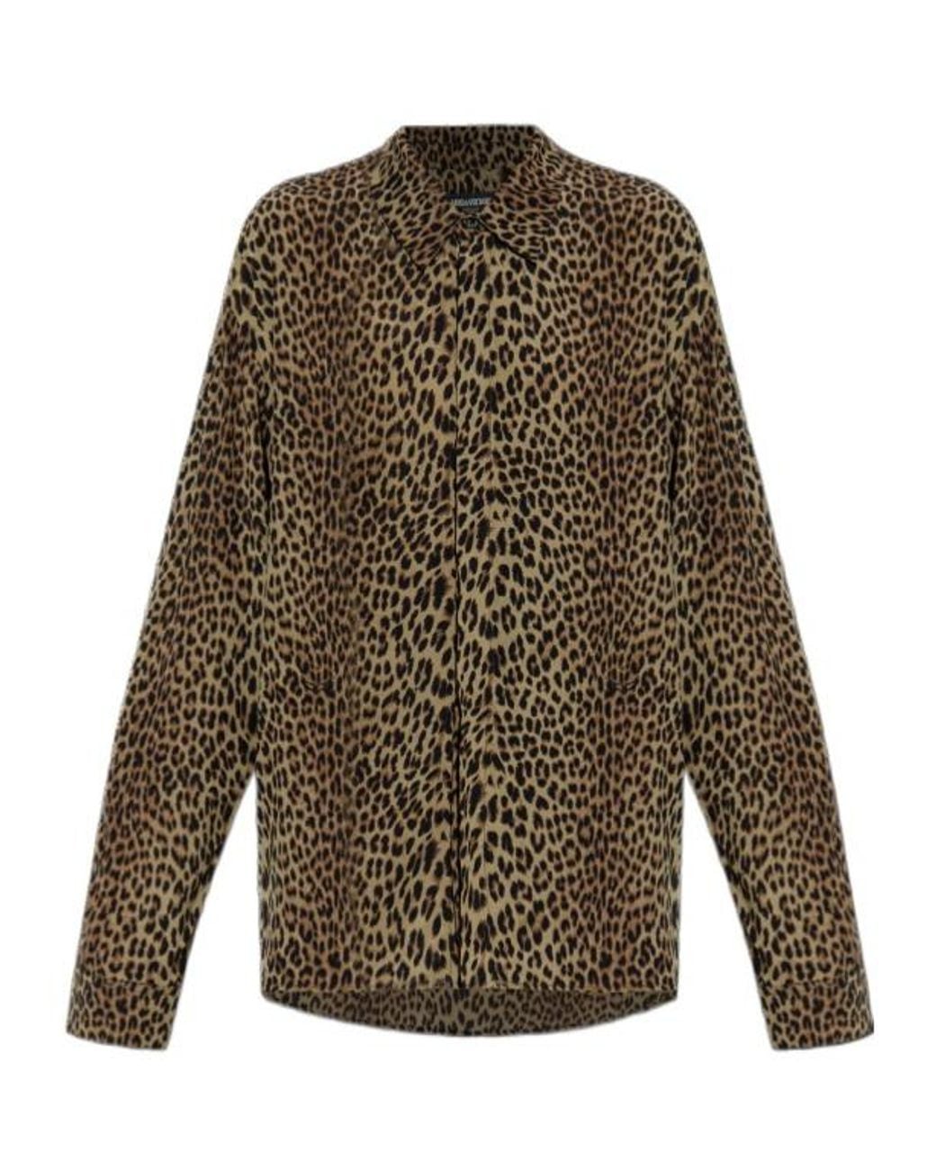Zadig & Voltaire Green Tyric Printed Shirt