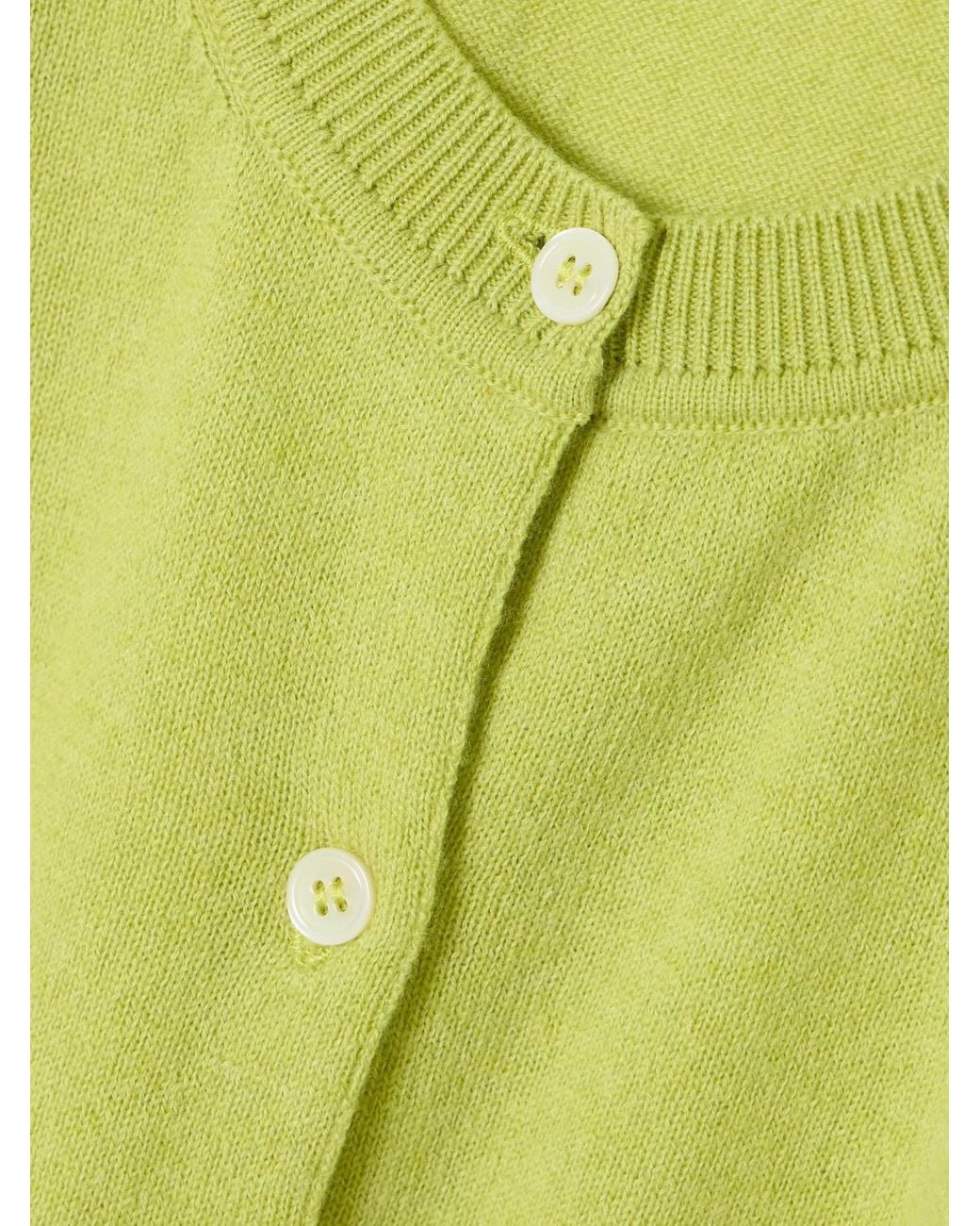 &Daughter Yellow Cashmerecardigan