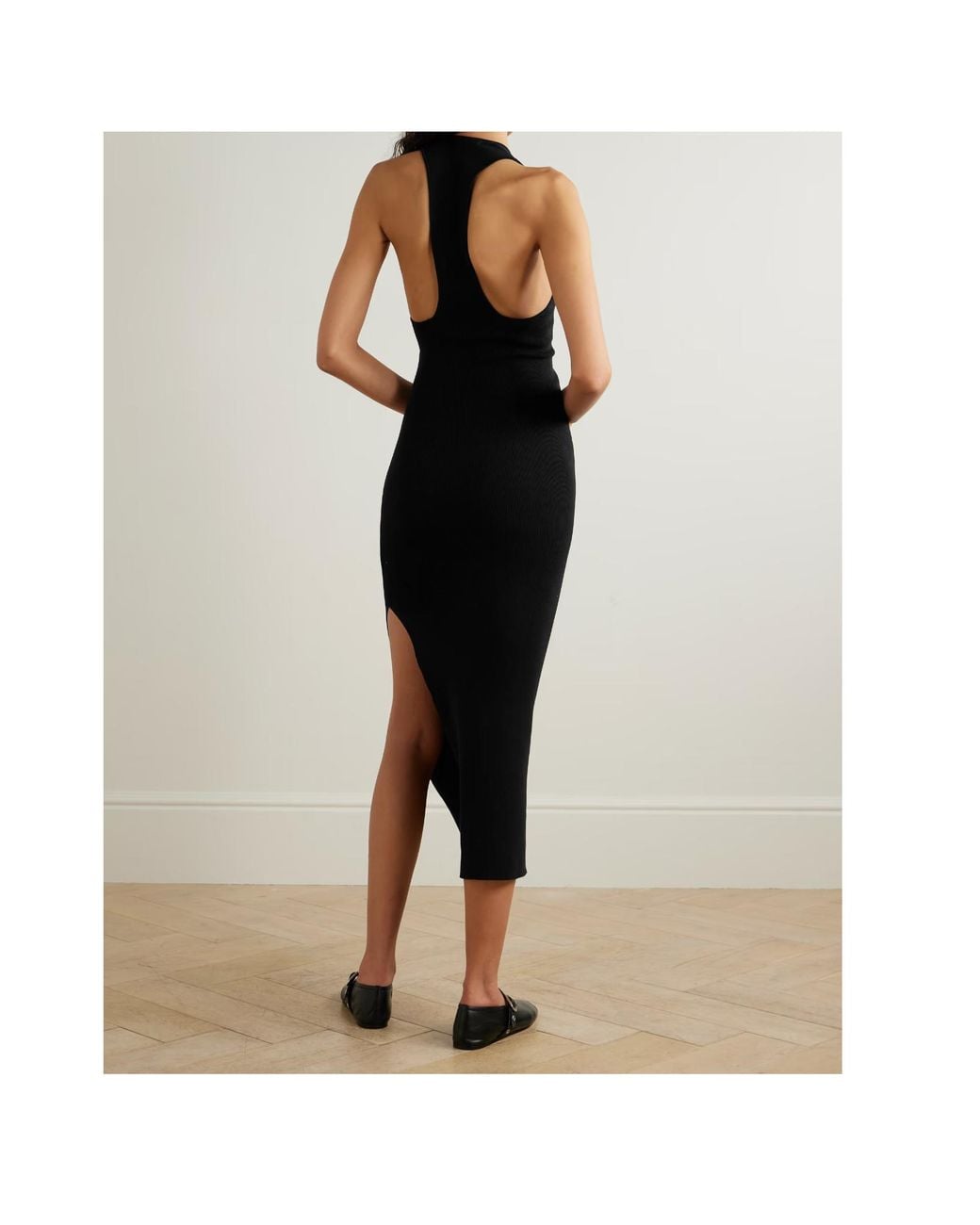 St. Agni Black Sleeveless Dress