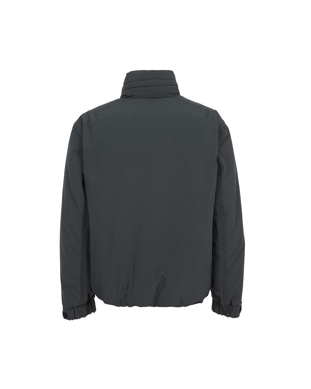 Moncler Black Long-Sleeved Down Jacket for men
