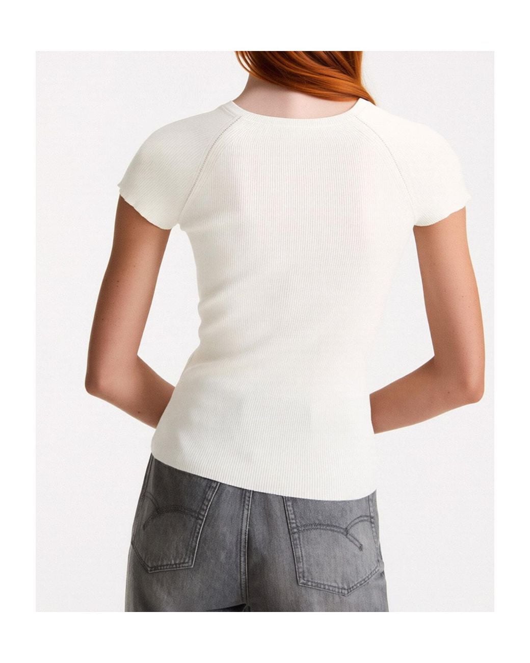 Marella White Short-Sleeved T-Shirt