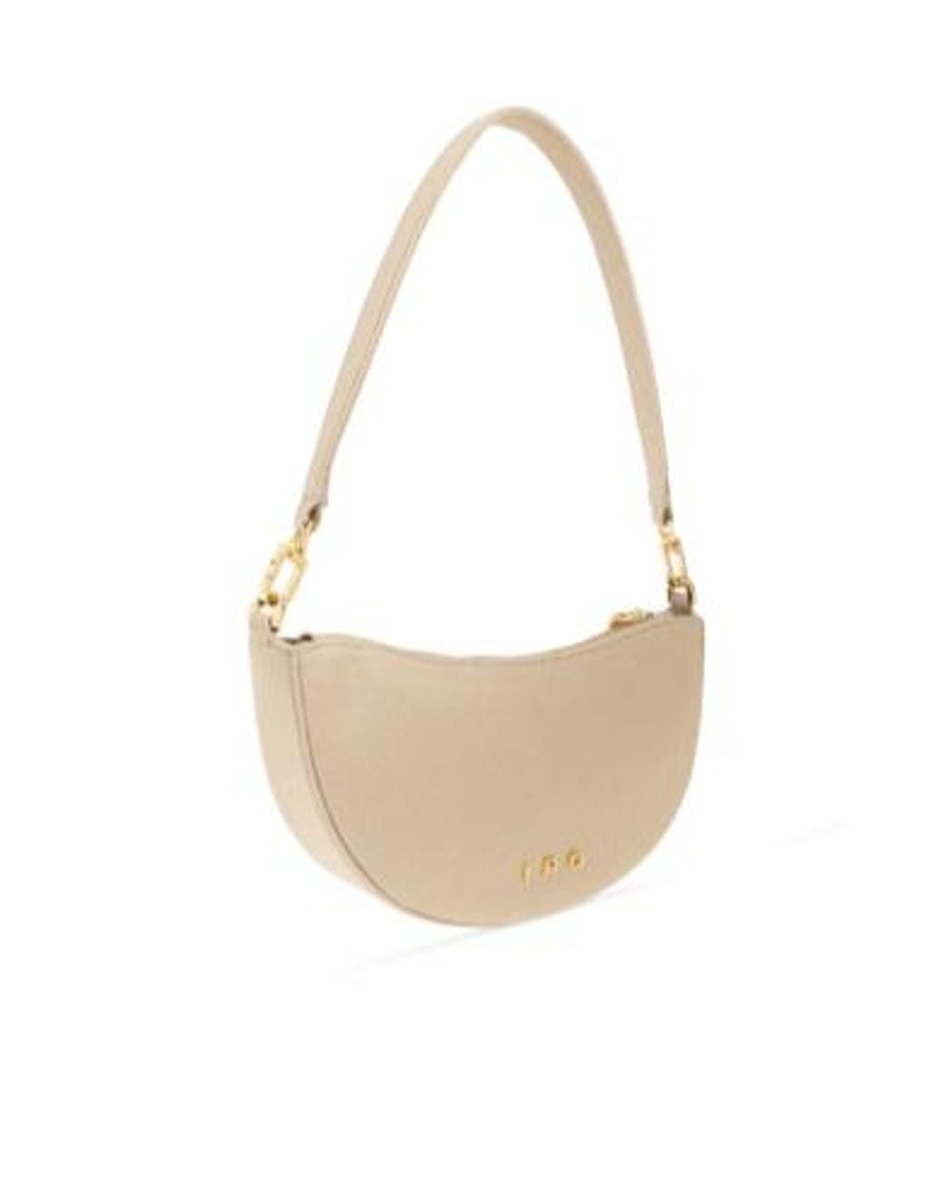 IRO White Leather Shoulder Bag