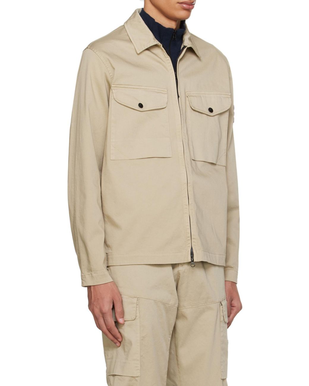 Stone Island Natural Compass-Badge Jacket for men