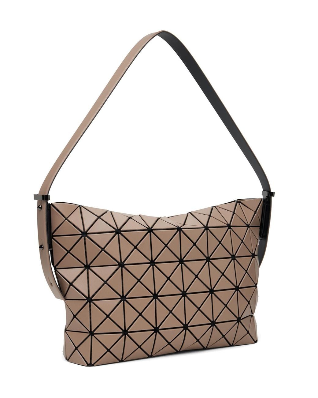 Issey Miyake Gray Musette Shoulder Bag