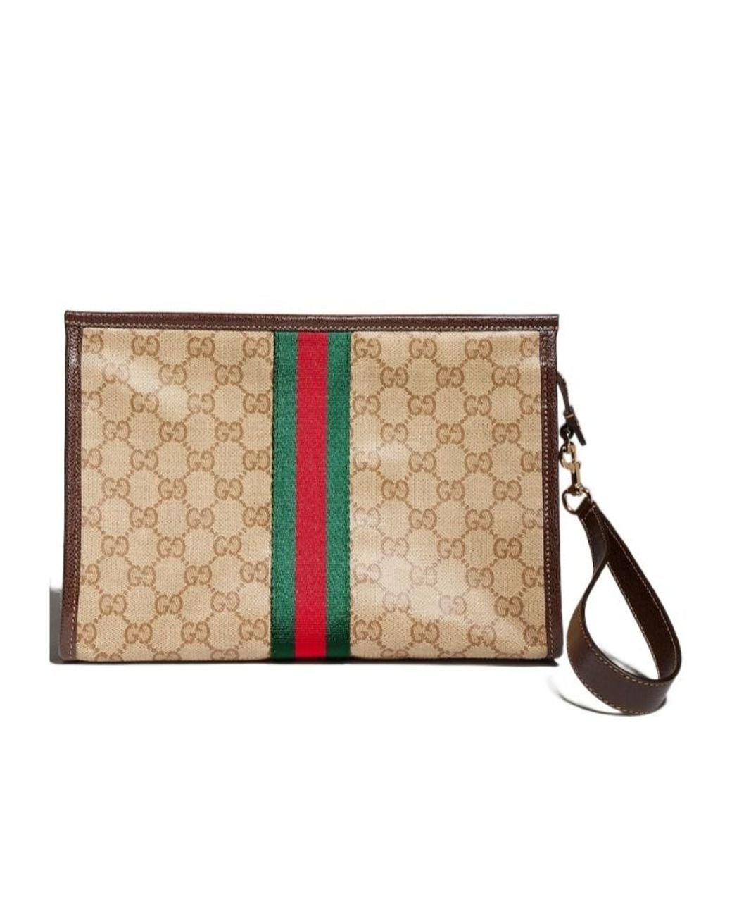Gucci Natural Pouch With Web for men