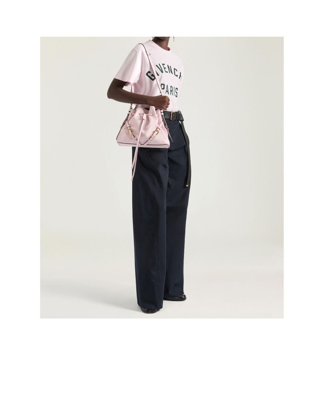 Givenchy Pink Small Voyou Bucket Bag