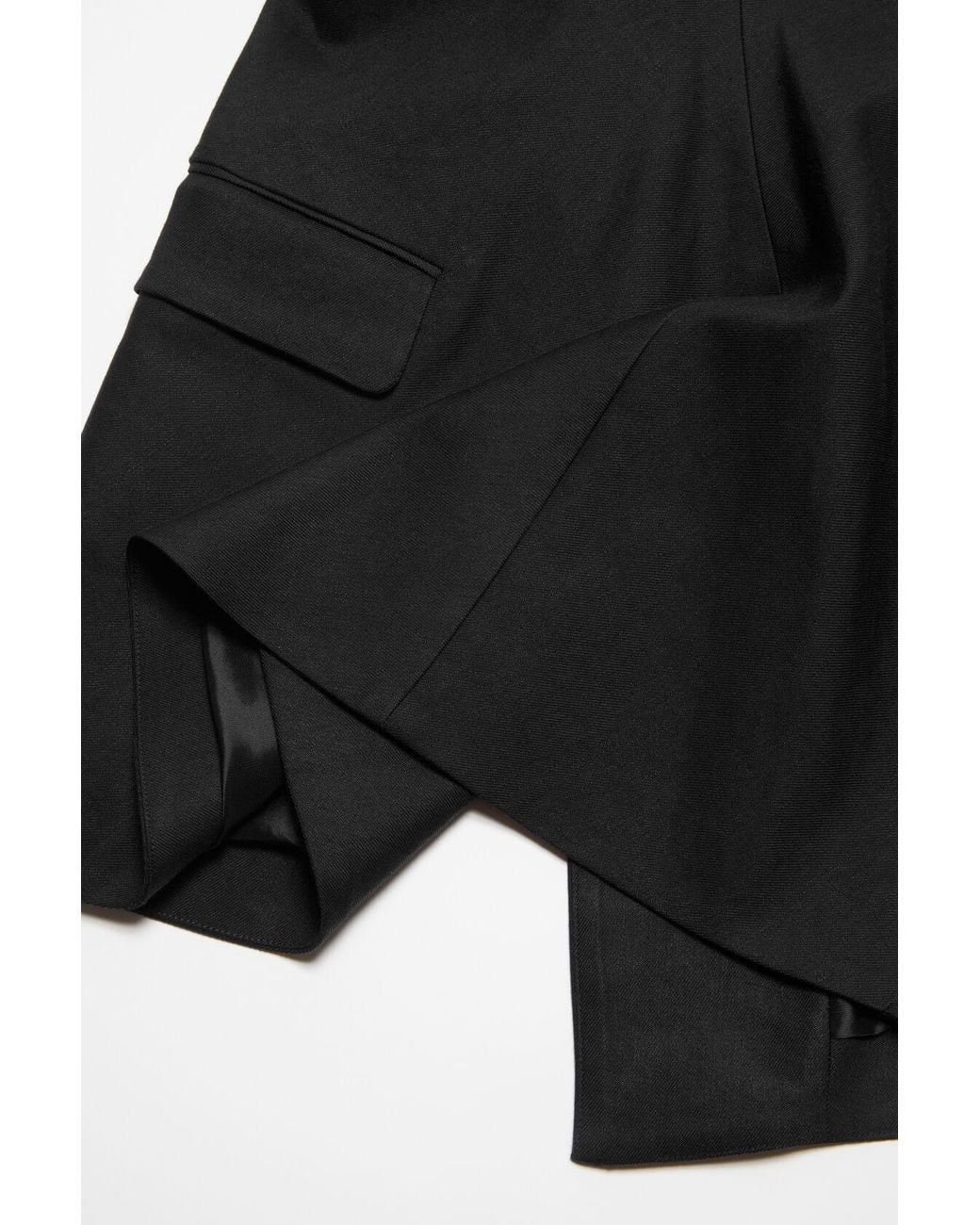 Acne Black Blazer-Style Top