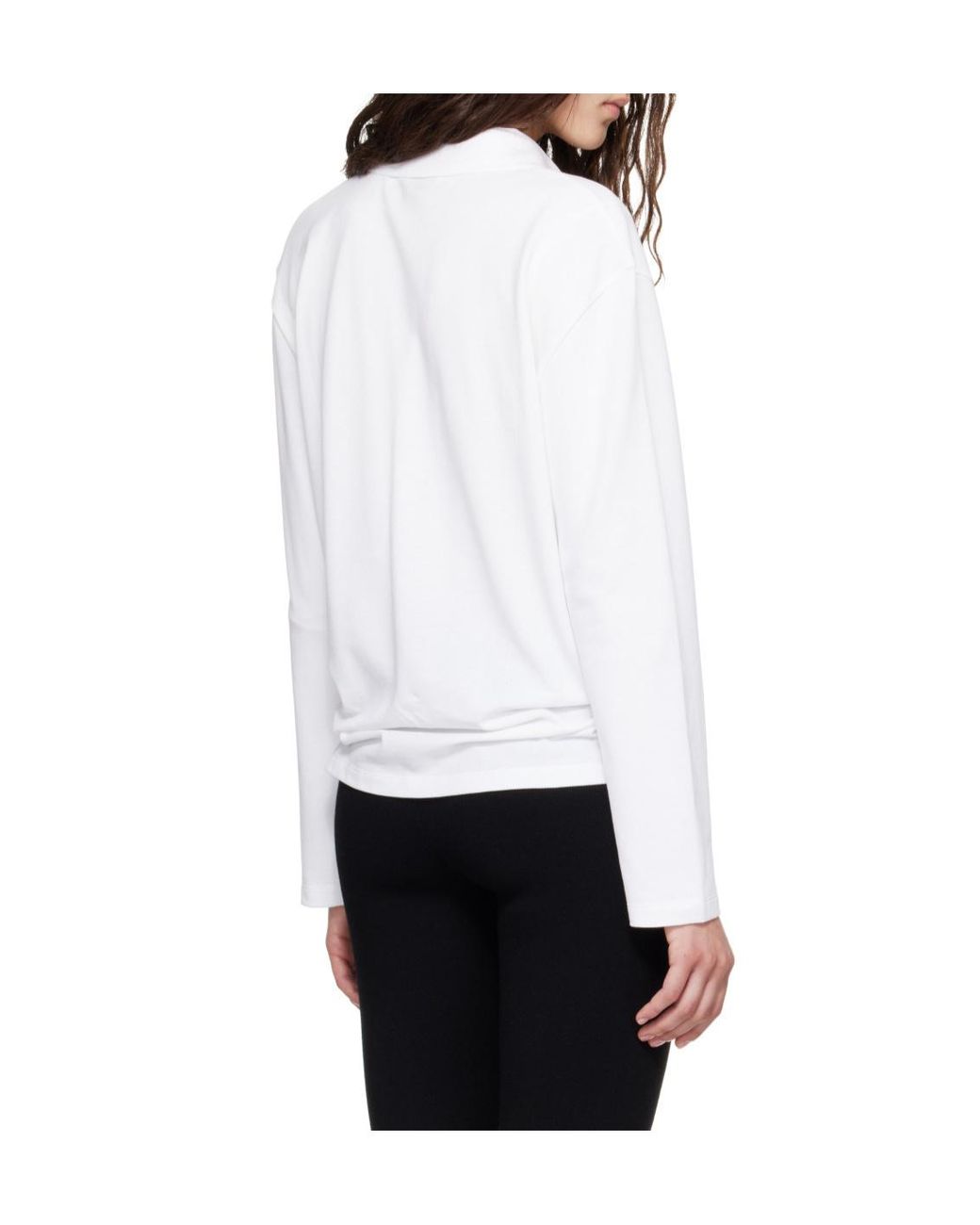 Flore Flore White Diana Polo Shirt