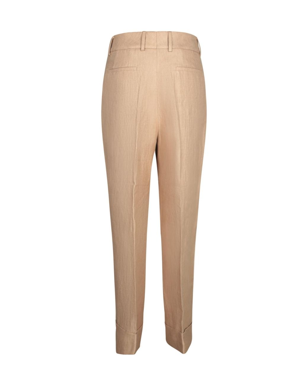 Incotex Natural Relaxed Fit Tailored Pants