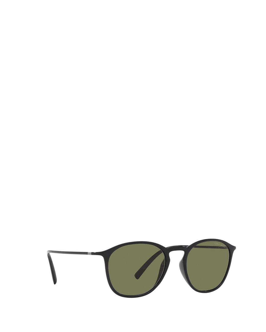 Giorgio Armani Green Round Frame Sunglasses for men