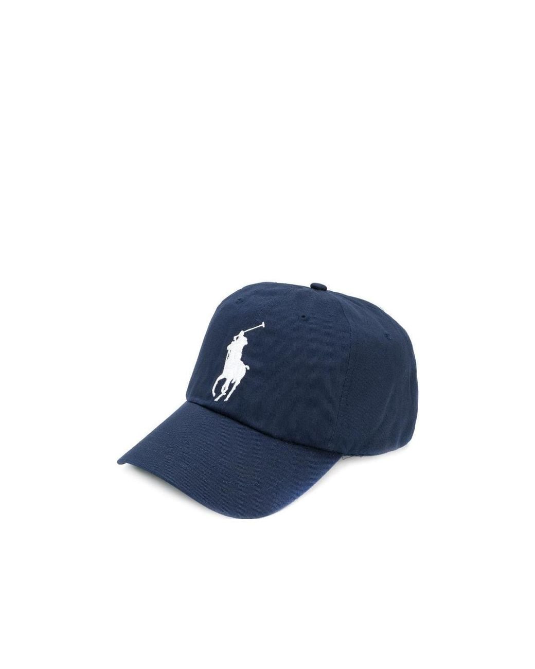 Polo Ralph Lauren Blue Big Pony Chino Ball Cap for men