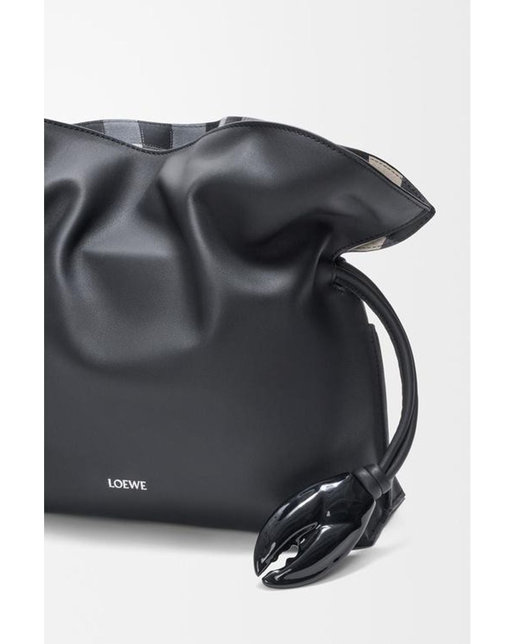 Loewe Gray Medium Flamenco Clutch