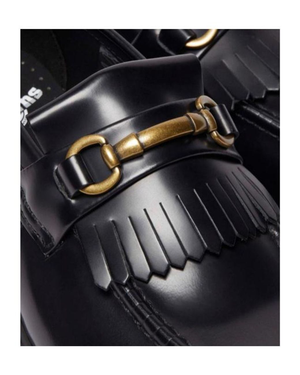 Dr. Martens Black Tassel Loafers for men