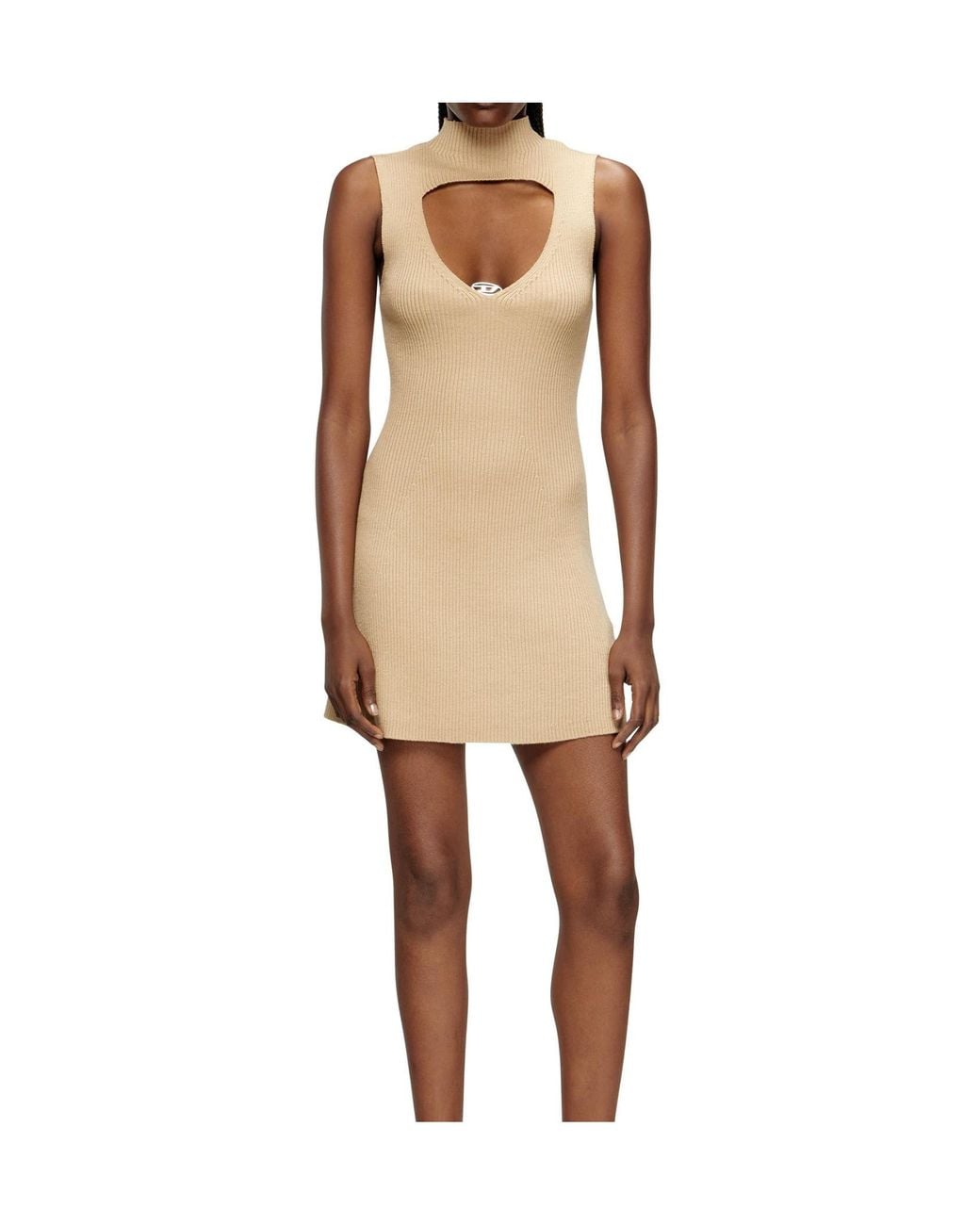 DIESEL Natural M-Oloni Mini Dress