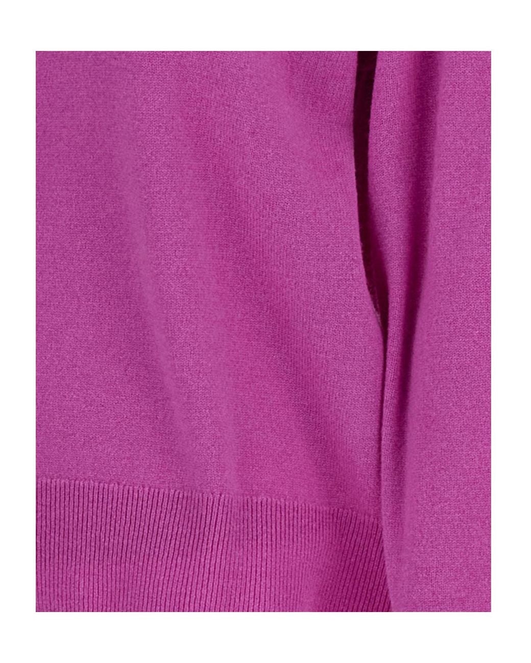 Extreme Cashmere Purple Long-Sleeved Crewneck Jumper